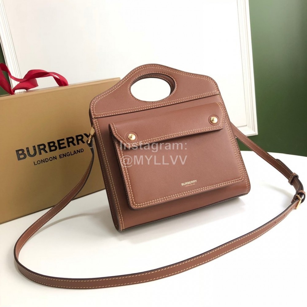 Burberry Brown Retro Messenger Bag For Women