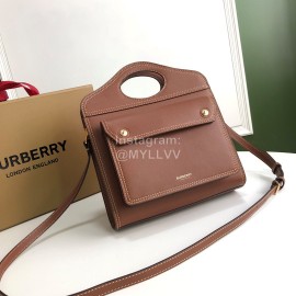 Burberry Brown Retro Messenger Bag For Women
