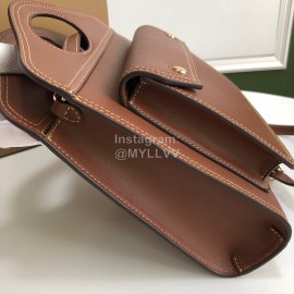 Burberry Brown Retro Messenger Bag For Women