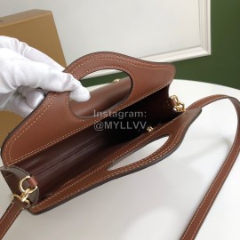 Burberry Brown Retro Messenger Bag For Women