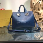 Burberry New Embossed Blue Tote Bag