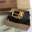 Burberry New Embossed Leather Gold Needle Buckle 35mm Belts
