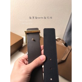 Burberry Black Calf Buckle 40mm New Belts 