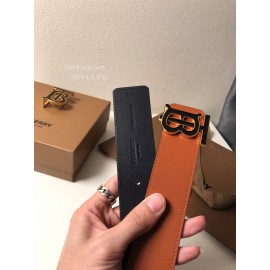 Burberry Brown Calf Buckle 40mm Fashion Belts 