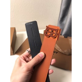 Burberry Brown Calf Buckle 40mm New Belts 