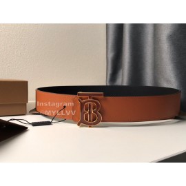 Burberry Brown Calf Buckle 40mm New Belts 