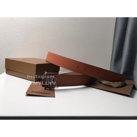 Burberry Brown Calf 40mm Fashion Belts 