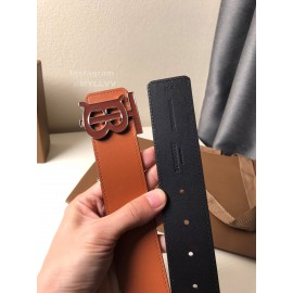 Burberry Brown Calf 40mm Fashion Belts 