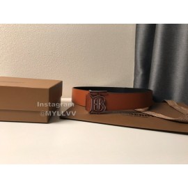 Burberry Brown Calf 40mm Fashion Belts 