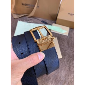 Burberry New Leather Gold Needle Buckle 35mm Belts