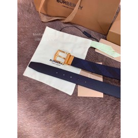 Burberry New Leather Gold Needle Buckle 35mm Belts