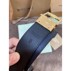 Burberry New Leather Gold Needle Buckle 35mm Belts
