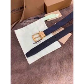 Burberry New Leather Gold Needle Buckle 35mm Belts