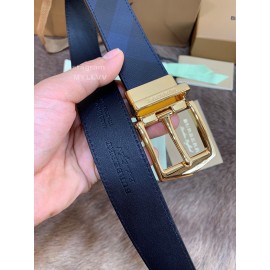 Burberry New Leather Gold Needle Buckle 35mm Belts