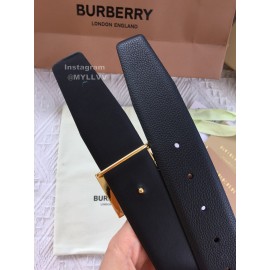 Burberry Fashion Brown Leather Gold Buckle 40mm Belts