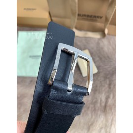Burberry Letter Leather Needle Buckle 40mm Belts