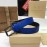 Burberry New Blue Calf Black Needle Buckle 35mm Belts 