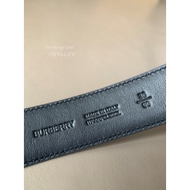 Burberry New Cowhide B Buckle 34mm Belt For Men