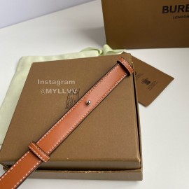 Burberry Soft Lamb Skin 20mm Belt Brown