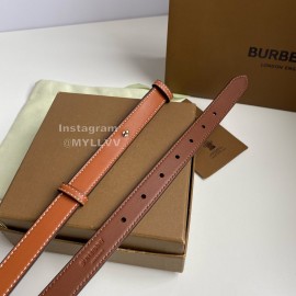 Burberry Soft Lamb Skin 20mm Belt Brown