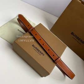 Burberry Soft Lamb Skin 20mm Belt Brown