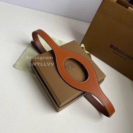 Burberry Soft Lamb Skin 20mm Belt Brown