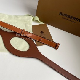 Burberry Soft Lamb Skin 20mm Belt Brown