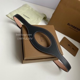 Burberry Soft Lamb Skin 20mm Belt Black