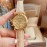 Burberry 34mm Dial Quartz Watch For Women Gold