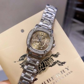 Burberry 34mm Dial Diamond Quartz Watch For Women 