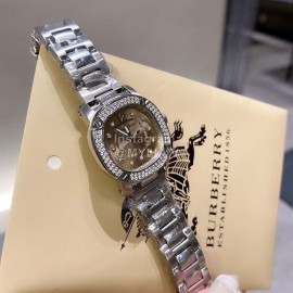 Burberry 34mm Dial Diamond Quartz Watch For Women 