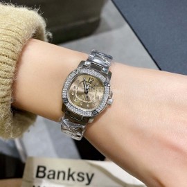 Burberry 34mm Dial Diamond Quartz Watch For Women 