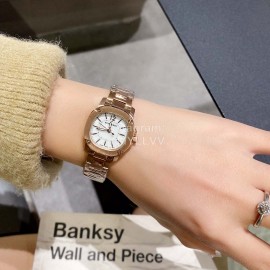 Burberry 34mm Dial Diamond Quartz Watch For Women Gold