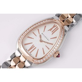 Bvlgari Serpenti Seduttori 30m Waterproof Diamond Watch For Women