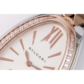 Bvlgari Serpenti Seduttori 30m Waterproof Diamond Watch For Women