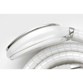 Bvlgari Diamond Serpenti Tubogas Ceramic Watch For Women White