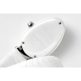 Bvlgari Diamond Serpenti Tubogas Ceramic Watch For Women White