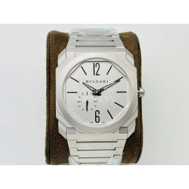 Bvlgari Bv Factory Octo Finissimo 40mm Dial Watch For Men White