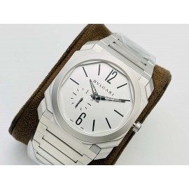 Bvlgari Bv Factory Octo Finissimo 40mm Dial Watch For Men White