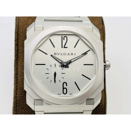 Bvlgari Bv Factory Octo Finissimo 40mm Dial Watch For Men White