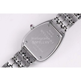 Bvlgari Serpenti Seduttori Waterproof Diamond Watch Silver