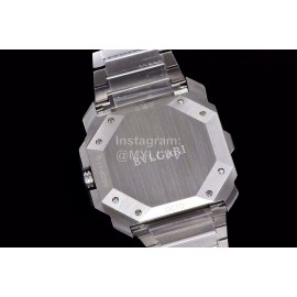 Bvlgari Otco Finissimo Multifunctional Six Needle Quartz Watch Navy