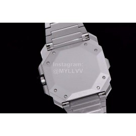 Bvlgari Otco Finissimo Multifunctional Six Needle Quartz Watch White