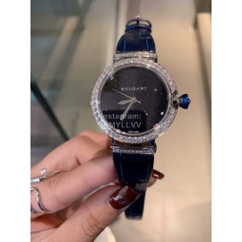 Bvlgari Aventurine Diamond Dial 33mm Dial Quartz Watch