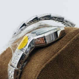 Bvlgari An Factory Diamond Quartz Watch For Women Silver