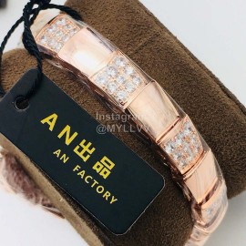 Bvlgari An Factory Fashion Diamond Quartz Watch For Women Rose Gold