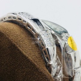 Bvlgari An Factory Fashion Diamond Quartz Watch For Women Silver