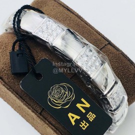 Bvlgari An Factory Fashion Diamond Quartz Watch For Women Silver