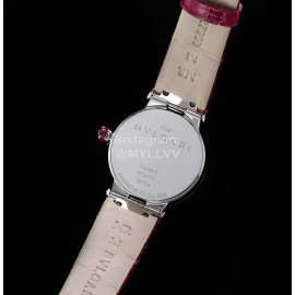 Bvlgari An Factory 28mm Dial Watch For Women Pink