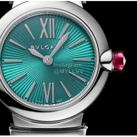 Bvlgari An Factory 28mm Dial Watch For Women Green